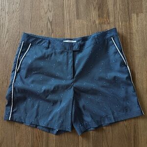 Lady Hagen Navy Dotted Women's Shorts